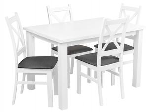 Stół + 4 Krzesła do Kuchni Jadalni 100x70