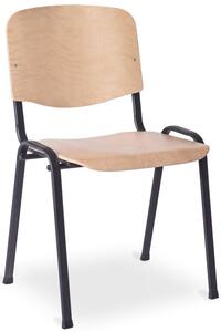 Drewniane krzesło konferencyjne - Miwa 3X
