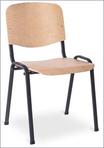 Drewniane krzesło konferencyjne - Miwa 3X