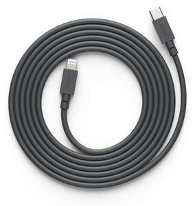 Avolt Stikdåser - Cable 1 USB-C to Lightning 2m Stockholm Black Avolt