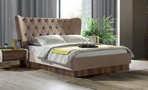 Łóżko tapicerowane z pojemnikiem Quadrivio