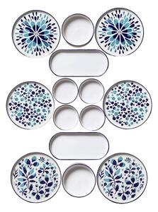 Ceramiczny zestaw talerzy 14 szt. – Hermia