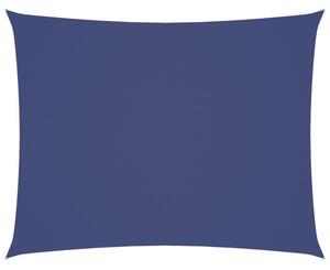 Prostokątny żagiel ogrodowy z tkaniny oxford, 4x6 m, niebieski