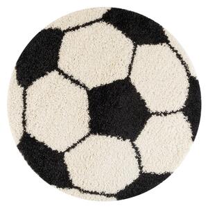 Czarno-kremowy dywan dziecięcy ø 100 cm Fun – Ayyildiz Carpets