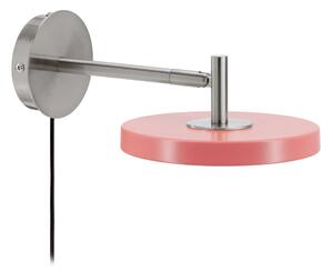 Lampa Ścienna UMAGE, Asteria Short, ściemnialny, pudrowy róż, salon, metal, design