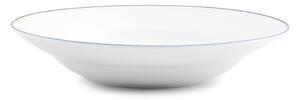 Biały głęboki porcelanowy talerz ø 23 cm Basic White – BonBistro