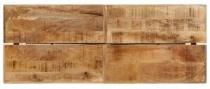 Stolik barowy, 180x70x107 cm, lite drewno mango i żelazo