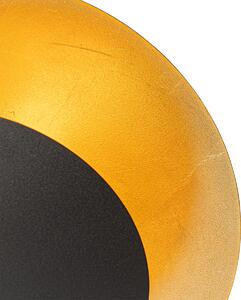 Lampa stołowa Art Deco czarno-złota - Emilienne Oswietlenie wewnetrzne