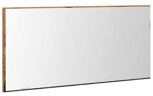 Lustro stare drewno 80 x 37 cm szkÅo i drewno inÅ¼ynieryjne