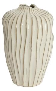 Kremowy ceramiczny wazon (wysokość 30 cm) Vechhia – Light & Living