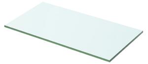 Półki, 2 szt., panel z bezbarwnego szkła, 50 x 20 cm