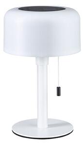 Paulmann - Bartja Solarna Lampa Stołowa w/USB-C 3-step Dim. IP44 White Paulmann