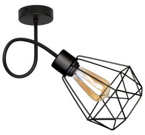 Lampa sufitowa stylowa czarna 1 Balo 2301 LOFT