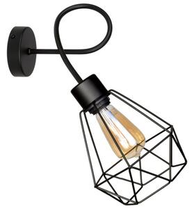 Lampa ścienna stylowa czarna 1 Balo 2307 LOFT