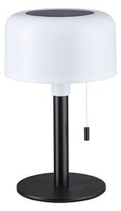 Paulmann - Bartja Solarna Lampa Stołowa w/USB-C 3-step Dim. IP44 Black Paulmann