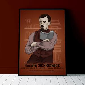 Plakat - Henryk Sienkiewicz - Pomarańczowy
