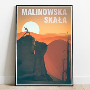 Plakat - Malinowska Skała
