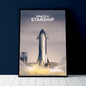 Plakat - Podbój Kosmosu - Starship