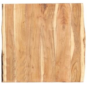 Blat, lite drewno akacjowe, 58x(50-60)x3,8 cm
