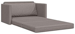 Sofa bed ciemnoszary 124 x 71 x 78 cm aksamit