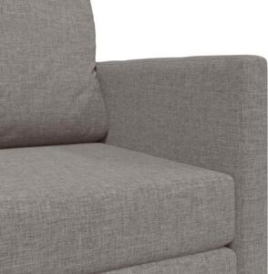 Sofa bed ciemnoszary 124 x 71 x 78 cm aksamit