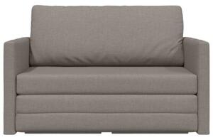 Sofa bed ciemnoszary 124 x 71 x 78 cm aksamit