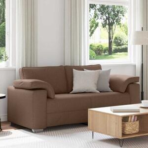 Sofa brÄ zowy 180 x 77 x 82 cm tkanina
