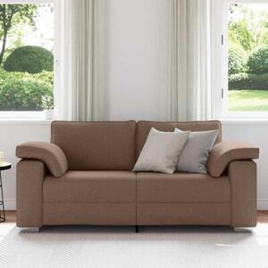 Sofa brÄ zowy 180 x 77 x 82 cm tkanina
