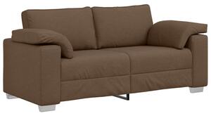 Sofa brÄ zowy 180 x 77 x 82 cm tkanina