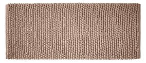 Brązowy dywanik łazienkowy 50x120 cm Aspen Bobble – Bianca