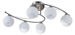 Lindby - Svean 6 Lampa Sufitowa White/Nickel Lindby
