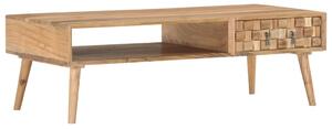 Stolik kawowy, 110x50x35 cm, lite drewno akacjowe