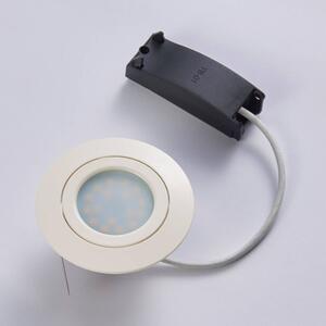 Lindby - Andrej Round LED Wbudowany Reflektor Punktowy Cream Lindby