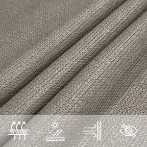 Żagiel przeciwsłoneczny, 160 g/m², jasnoszary, 4,5x4,5x4,5 m