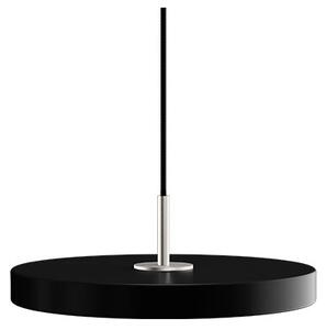 UMAGE - Asteria Plus Lampa Wisząca Mini Black/Steel Top