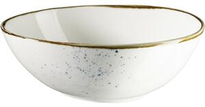 Mäser Owalna miska Pintar White niebieskie kropki22 x 19 cm, L