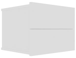 Szafka nocna, biała, 40 x 30 x 30 cm, płyta wiórowa