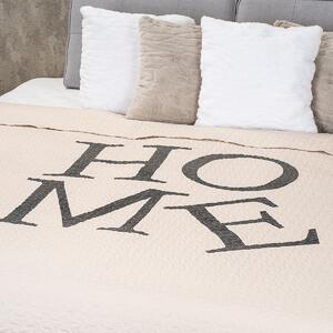 Domarex Narzuta na łóżko Home beżowa, 220 x 240 cm