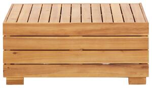 Moduł stolika, 1 szt., lite drewno akacjowe