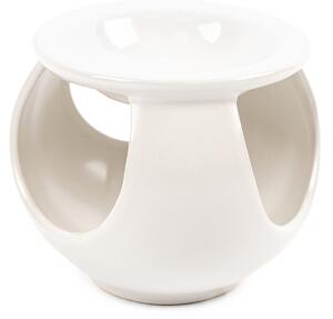 Ceramiczna lampa aromatyczna Sole, 10 x 12 x 10cm, biały