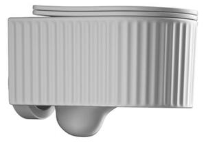 Miska WC HYDROSAN LUMA-MTGR-RIM-03 Owalny Szary mat