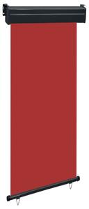 Markiza boczna na balkon, 80 x 250 cm, czerwona