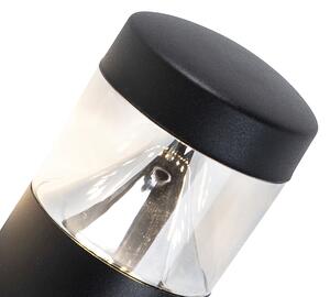 Zewnetrzna Nowoczesny Kinkiet / Lampa scienna zewnętrzny czarny IP44 w tym LED - Roxy Oswietlenie zewnetrzne