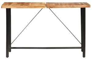Stolik barowy, 180x70x107 cm, lite drewno akacjowe