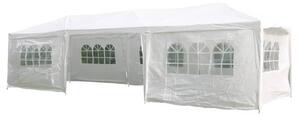 HI Namiot imprezowy ze ściankami, 3x9 m, biały