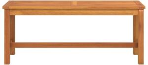 Ławka ogrodowa, 110x35x45 cm, lite drewno akacjowe