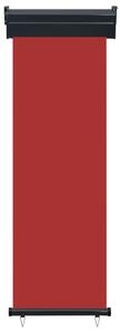 Markiza boczna na balkon, 60 x 250 cm, czerwona