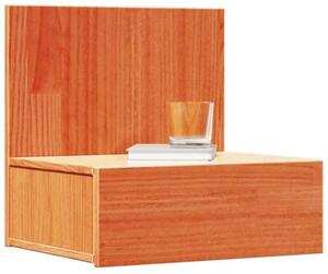 Stolik nocny woskowy brÄ z 42 x 32,5 x 40 cm lite drewno sosnowe