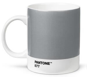 Kubek 375 ml PANTONE mug Silver 877