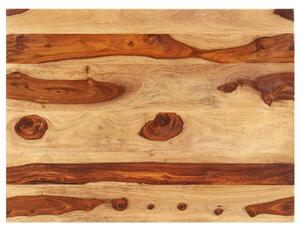 Blat stołu, lite drewno sheesham, 15-16 mm, 60x80 cm